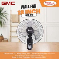 Jumbo Tornado Iron Wall Fan GMC 18 Inch - GMC 519 LATEST GMC LAUNCHING PRODUCT