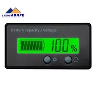 LED Digital Voltmeter Voltage Meter Tester Acid Lead Lifepo4 Lithium Battery 12V/24V/36V/48V Capacit