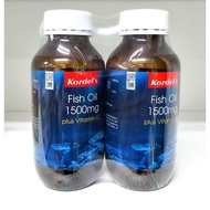 Kordel's Fish Oil 1500mg Plus Vitamin D3 120's x 2