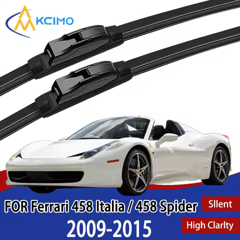 2Pcs Front Windshield Wiper Blades For Ferrari 458 Italia / 458 Spider F142 2009-2015 Windscreen Win