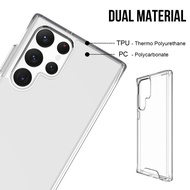 CASING CLEAR CRYSTAL CASE SAMSUNG S22 S22PLUS S22ULTRA PLUS ULTRA SOFT - S22 ULTRA