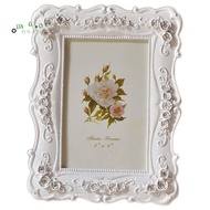 6 Inch Retro White Photo Frame Photo Display Photo Frame Poster Home Decoration Wall Hanging Photo F