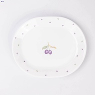 ☃✿Corelle 16 Pcs Vitrelle Tempered Glass Dinner Set - Plum