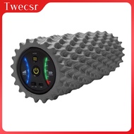 Twecsr Muscle Recovery Roller Vibrating Foam Roller 3 Levels Vibrating Electric Foam Roller for Musc