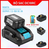 Bộ sạc DC18RC 14.4V-18V dòng sạc 3Ampe