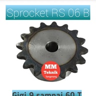 Sprocket RS 06 x 15 T Gear Chain Single Gear Z 15T RS06 -1 06Z15 06X15T 06-1 type B Sprocket spr 06-