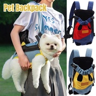 Pet Backpack Dogs Cats Outdoor Backpack Travel Carrier Bag Portable Breathable Comfort Kucing