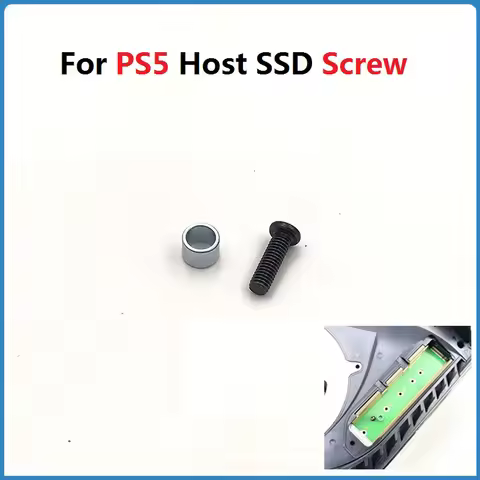 For PS5 Host Solid State Hard Drive Screw PS5 Game Console Original SSD Screw And Circle SSD Hard Dr
