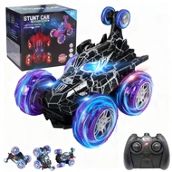 Remote Control Car for Boys - 360° Rotates and Flips 4WD Remote RC Stunt Cars for Kids 2.4GHz RC Car
