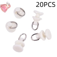 20pcs Rail Curtain Pulley Hanging Wheel Straight Curtain Tracks Accessories Wheel Hanging Hook Rollers For Window Door Shower