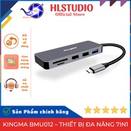 KingMa BMU012 7in1 OTG Type-C Multifunction Device – Card Reader, HDMI, USB 3.0, 87W PD Charger HL S