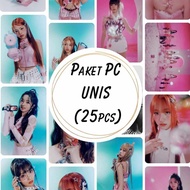 (CONTENTS 25 PCS) UNIS KPOP Photocard Package - Hyeonju Nana Gehlee Kotoko Yunha Elisia Yoona Seowon