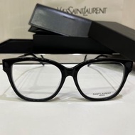 YSL眼鏡 女生眼鏡 大框方框眼鏡 平光眼鏡架 SL480B鏡框 女生素顏眼鏡架 黑框眼鏡 可自配度數近視 男生眼鏡 光學眼鏡架