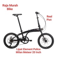 Sepeda Lipat 20 Inch Police Milan Meteor Sepeda Lipat Police Milan Element Police Meteor