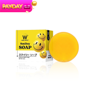 [เซ็ทใหญ่] WINK WHITE Smiley Soap สไมลีย์ โซป ทำความสะอาดผิวหน้า