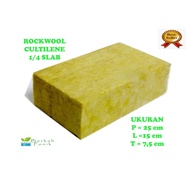 Rockwool 1/4 Slab/ Rockwool Size 25x15x7.5