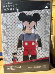 Javier Calleja Mickey Mouse 100%+400% Bearbrick