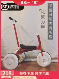 【黑豹】日本兒童三輪車腳踏車腳蹬寶寶嬰兒1-2-3歲手推小孩日式自行單車