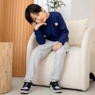 Lebear Utility Jogger Pants in Cloud Grey Seluar Budak Lelaki Seluar Cargo Budak Lelaki Seluar Track