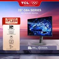 TCL G64 Series 25" & 32" Gaming Monitor QD Mini LED 300Hz HDR600 97% DCI-P3 FreeSync G-SYNC