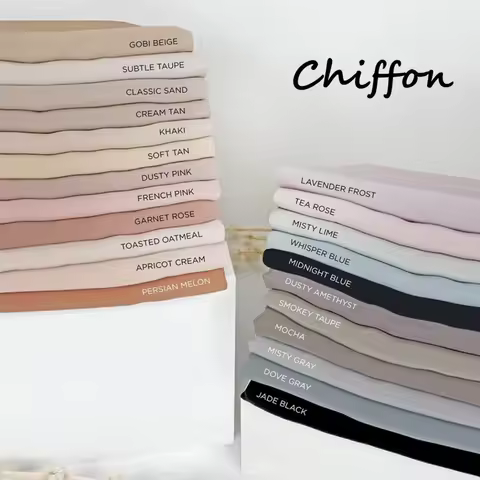 175x70cm Hot Sale High Quality Malaysian Pearl Chiffon Hijab Bundles Solid Color Scarves Head Scarf 
