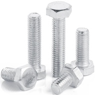 ((-White Zinc Hexagon Screw External Hexagon Screw Bolt M14/M16/M20