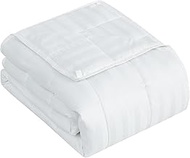 King Size Weighted Blanket for Adults (20 lbs, 80” x 87”, Snowy Stripes) Heavy Blanket for Sleeping 