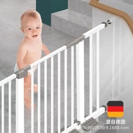 Safety railing gate for stairways, dog and child barrier, child door isolation gate, reinforced and 
