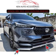 HONDA HRV TURBO 2022-PRESENT VAZOOMA BODYKIT FRONT SKIRT, SIDE SKIRT, REAR SKIRTING  VAZOOMA SKIRTIN