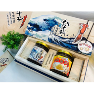 海洋禮盒:頂級飛魚卵XO醬 ＋ 八斗子小卷醬(170g)