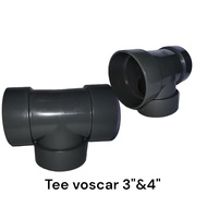 Voscar Tee 3"inch & 4"inch pipe connection T-connection/ pipe/