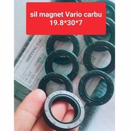 Right crankshaft magnet seal for Vario 110 Carburetor KCW 19.8 X 30 X 7 Vario techno cw 2006-2014 or