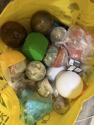 Bandai premium gashapon 扭蛋 螳螂,守宮,鍬形蟲,龜,蝗蟲