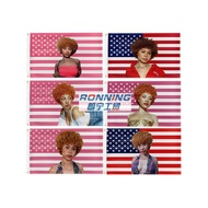 Foreign Trade Source Ice Spice flag Ice Spice flag Room Background Decoration