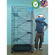 DR. CAGE DRC-212 5 Level Pet Cages / Cat Cages / Sangkar Kucing Besar 3 tingkat 5 layer (Heavy Duty)