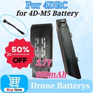 3.7V 600mAh for 4D-M5 for 4DRC M5 Helicopter Battery  Remote Control Airplane Spare Parts Battery Ch