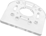Auaurly 1 PC Clear Sub Base Clamp D Shape Replaces A27941 Compatible With DCW600B,DWP611PK,DWP611,45