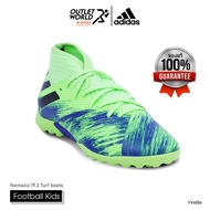 Adidas รองเท้าฟุตบอลร้อยปุ่ม สำหรับเด็ก รุ่น Nemeziz 19.3 Turf boots [ลิขสิทธิ์แท้ นำเข้าจากญี่ปุ่น] [รหัส: FV4006 ]