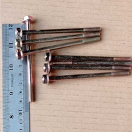 M6X90 YELLOW HAT BOLT FLANGE BOLT M6