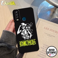 Case Vivo Y12 Y15 Y17 - Casing Vivo Y12 Y15 Y17 - Eksotik - Anime Luffy - Silicone - Aksesoris Handp