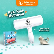 Olive Care Pembersih Bulu Kucing/Anjing PET HAIR REMOVAL Pembersih Baju/Pakaian Sofa Tempat Tidur