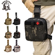 SINAIRSOFT Outdoor MOLLE Accessory Bag EDC Tool Kit Multifunctional Portable Tactical Leg Bag