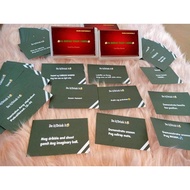 ♞TAGAY CARDS TAGALOG/BISAYA/ENGLISH VERSION 56PCS IN A BOX!!