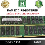 [HCM]Ram server DDR4 16GB ECC REG bus 2133R tháo máy bảo hành 1 năm không dùng cho máy bàn PC thường