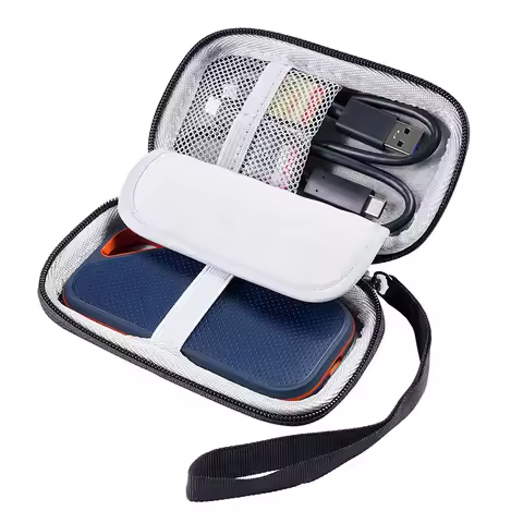 New Hard EVA Travel Protect Bag Carry Cover Case for SanDisk SSD E81 Extreme PRO 4TB 2TB 1TB Portabl