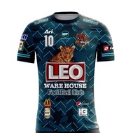 3D Printing LEO WAREHOUSE FOOTBALL CLUB Jersey Size S-5XL Full Sublimation 3D Shirt Unisex Tshirt S-