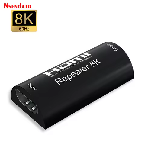 8k HDMI Repeater 30M 8K 60Hz 4K 120hz HDMI Extender 30M HDMI 2.1 Signal Repeater Amplifier Booster A