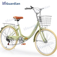 Bicycle 22/24/26 Inch Foldable Bicycle Women's Geared Lightweight Student Bicycle