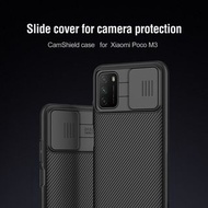 小米 Xiaomi Poco M3 - Nillkin 黑鏡系列 手機硬殼 保護鏡頭滑蓋設計 保護套 CamShield Case &amp; Silde Cover for Camera Protection
