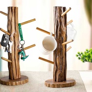 Solid wood water cup rack storage rack coffee cup rack wooden cup rack glass mug tea cup cup rack